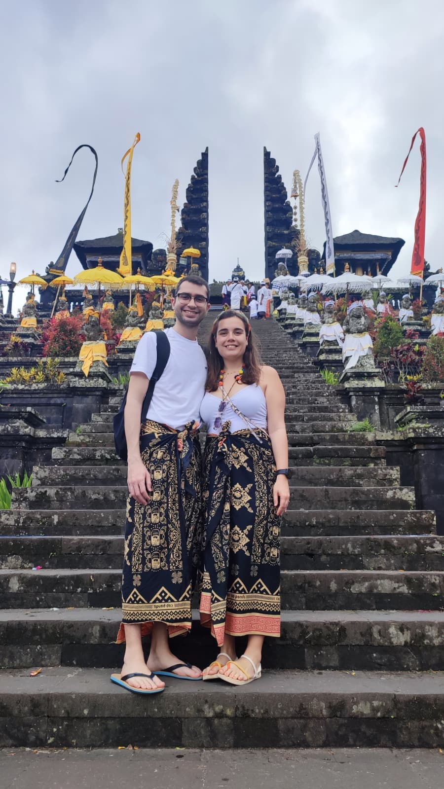 Gemma y Javi en Bali