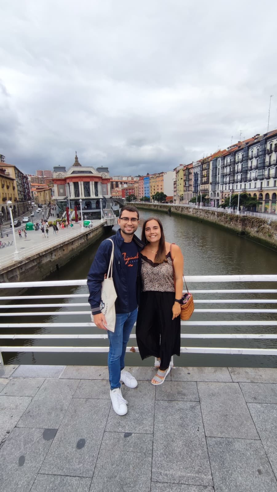 Gemma y Javi en Bilbao